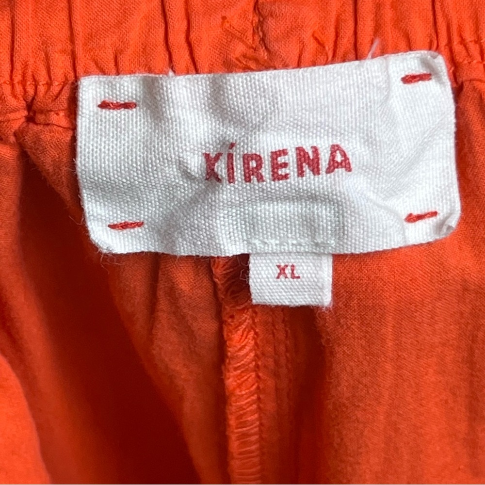 Xirena Draper Mandarin Orange Lightweight Elastic Waist Pull-On Pants — Size XL - Picture 12 of 13
